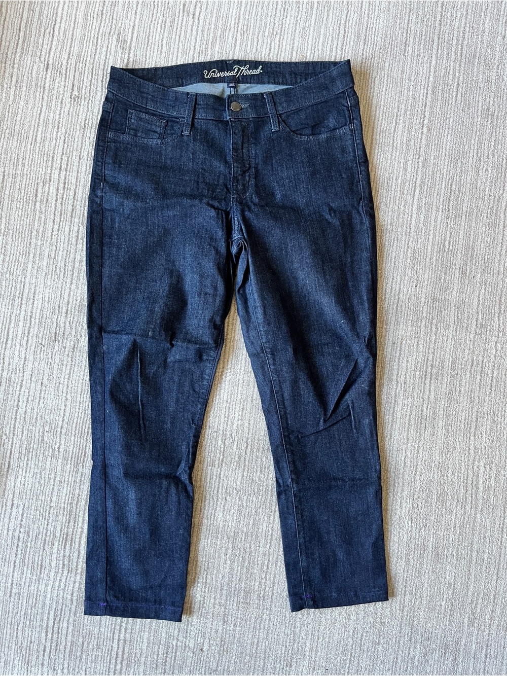 Universal Thread Dark Indigo Straight Leg Jeans